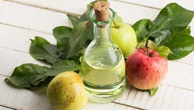 премахване на папиломи с оцет